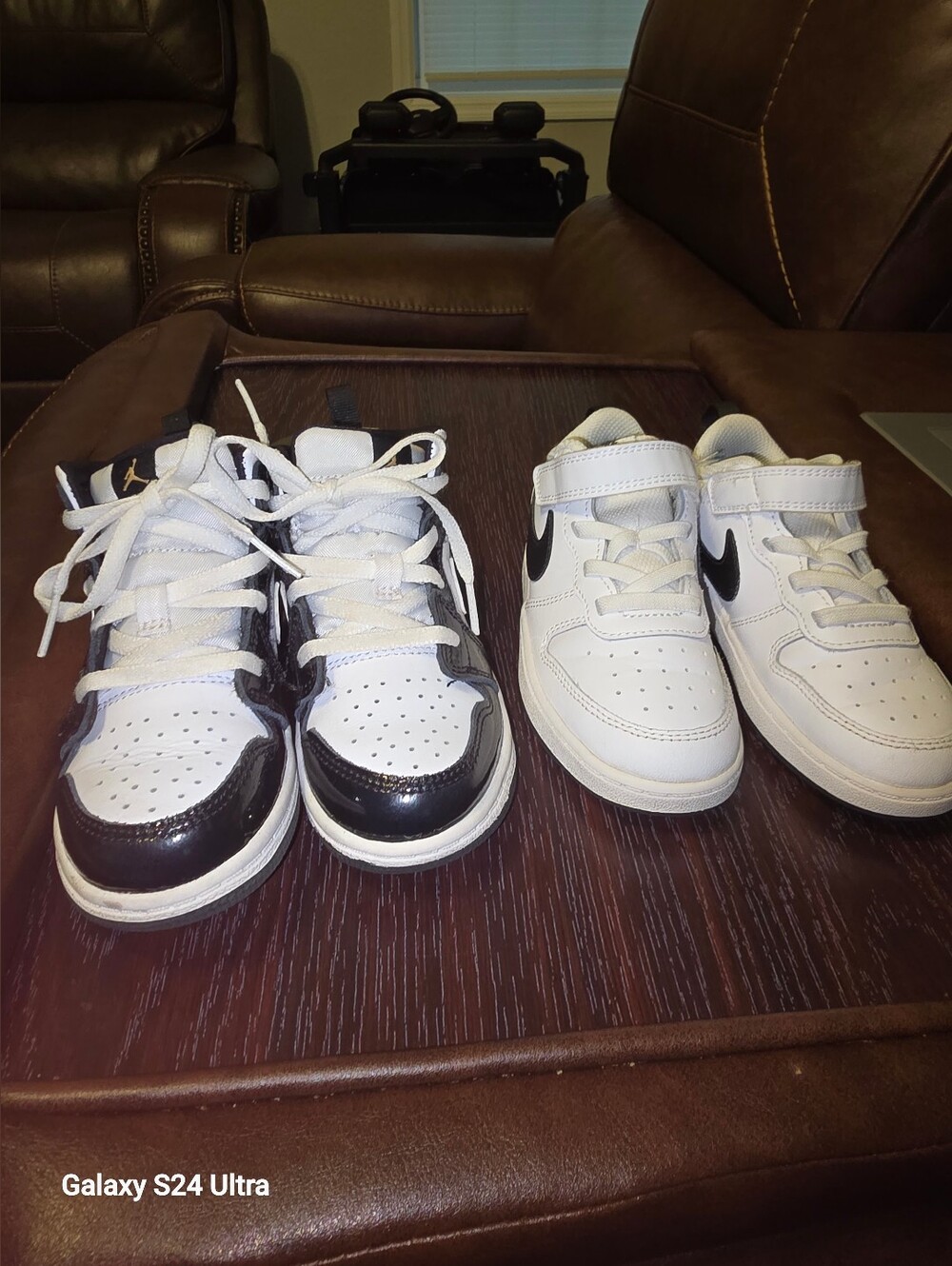 Nike Kids White and Black Sneakers Duo - Low Top Styles